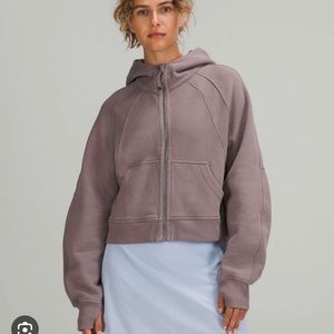 Lululemon Scuba Oversized Full Zip - Lunar Rock - XS/S